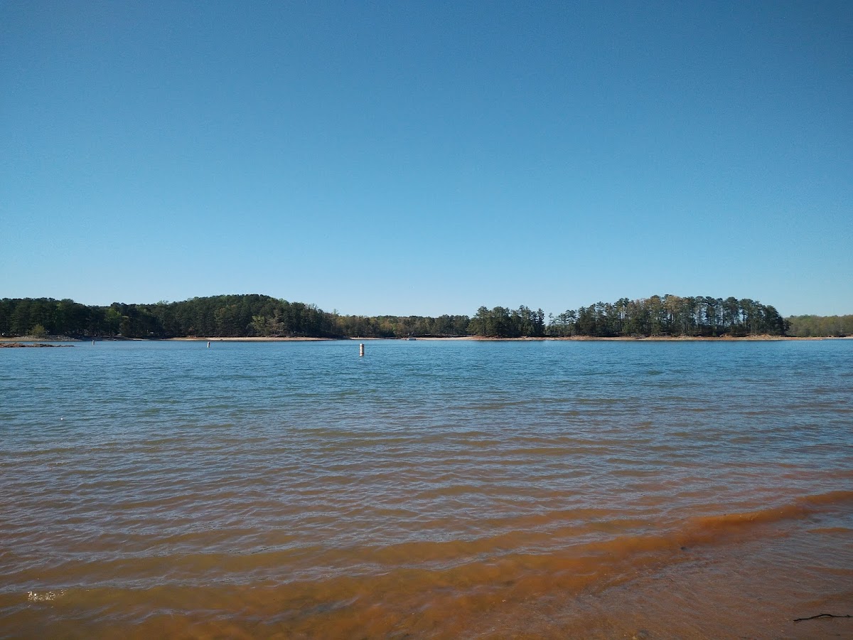 Lake Lanier boat ramp area
